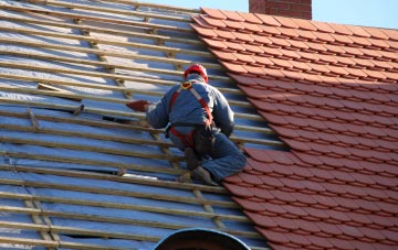 roof tiles Burghead, Moray